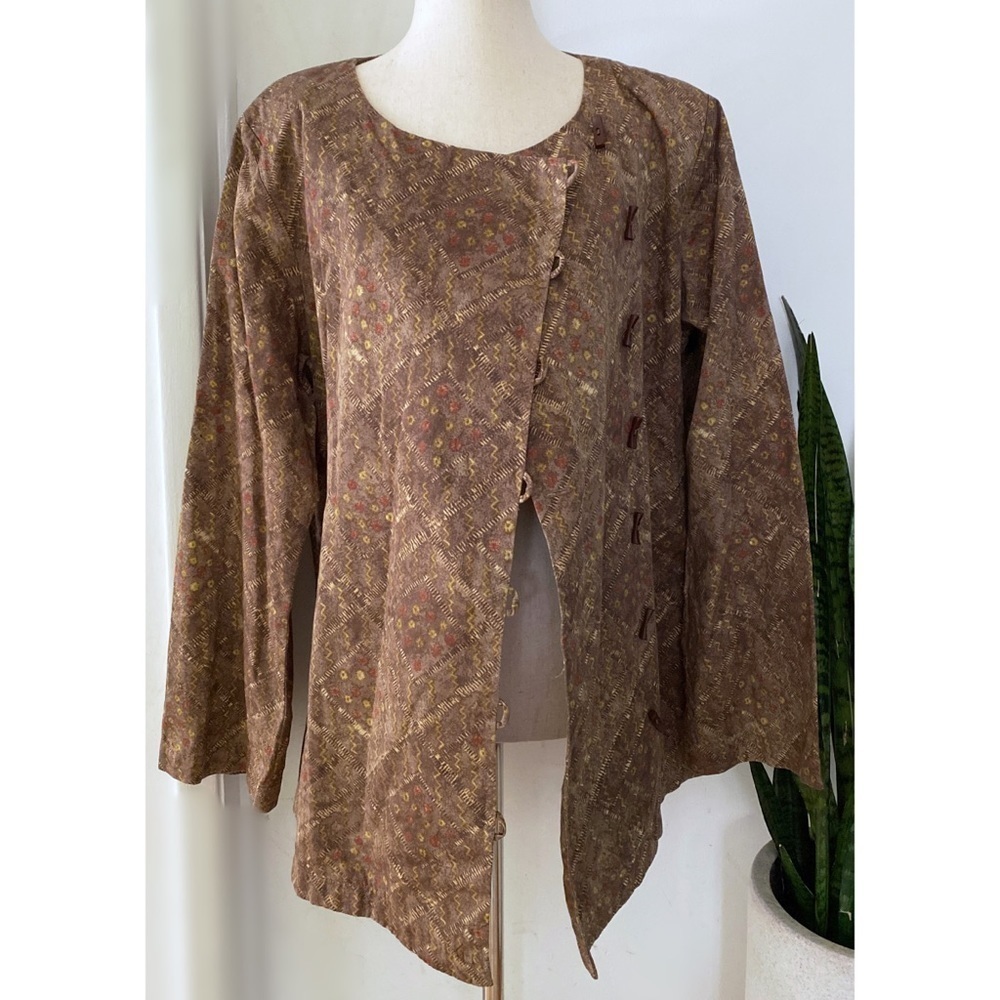 Peruvian Connection Pima Cotton Graphic Jacket 18